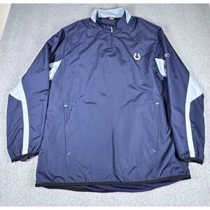 Vintage Reebok NFL Indianapolis Colts Quarter Zip Pullover Prestige Windbreaker